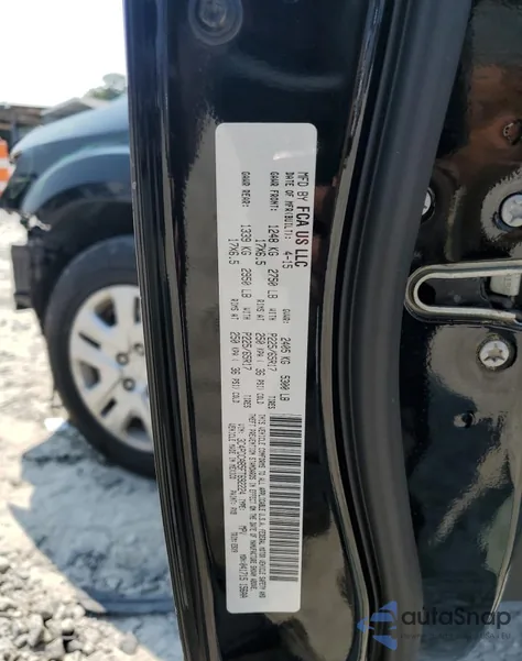 2015 Dodge Journey Se из США, поврежденный, VIN 3C4PDCAB5FT692224